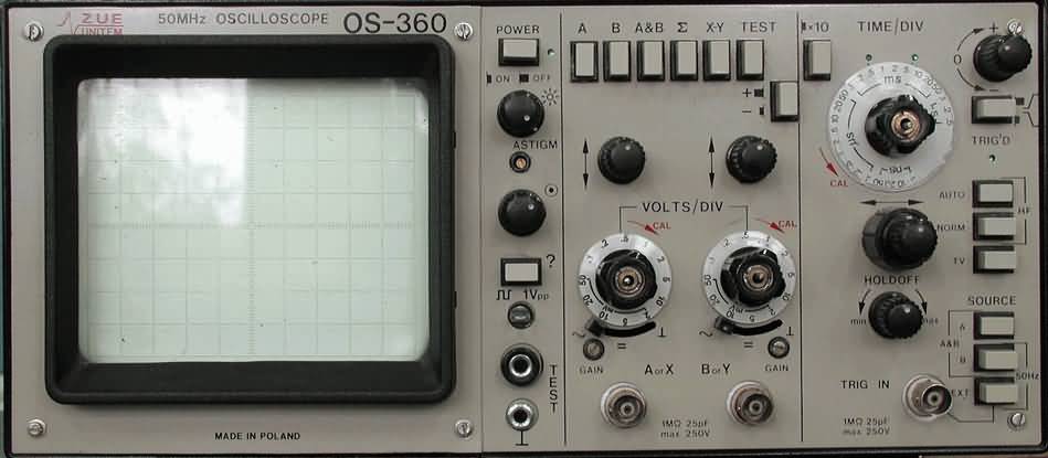 Oscyloskop analogowy UNITEM OS-360