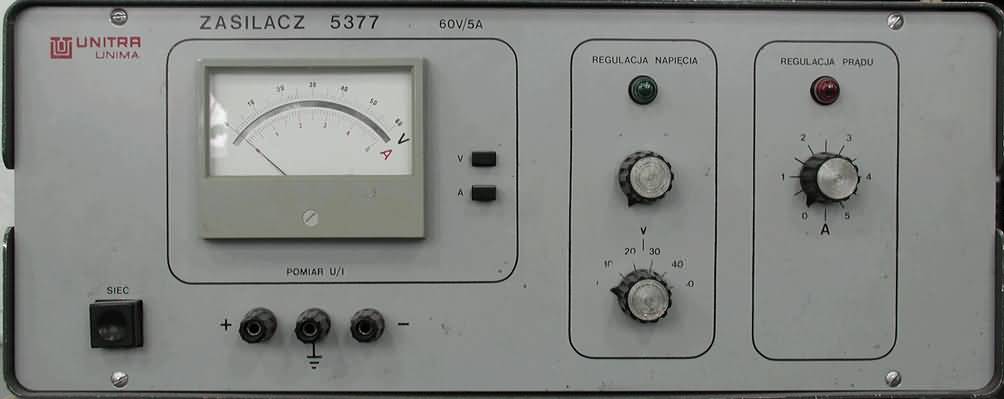 Zasilacz UNITRA-UNIMA typ 5377