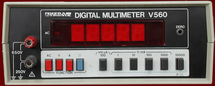 Multimetr cyfrowy MERA-TRONIK V560