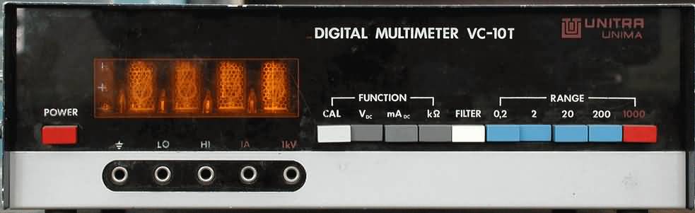Multimetr cyfrowy UNITRA-UNIMA V10T