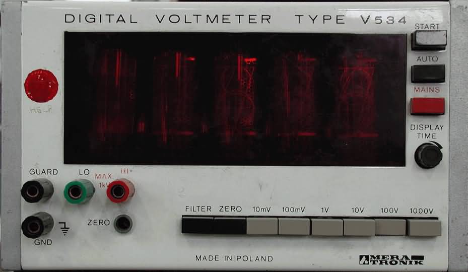 Woltomierz cyfrowy MERA-TRONIK V534