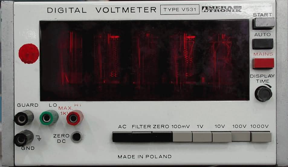 Woltomierz cyfrowy MERA-TRONIK V531
