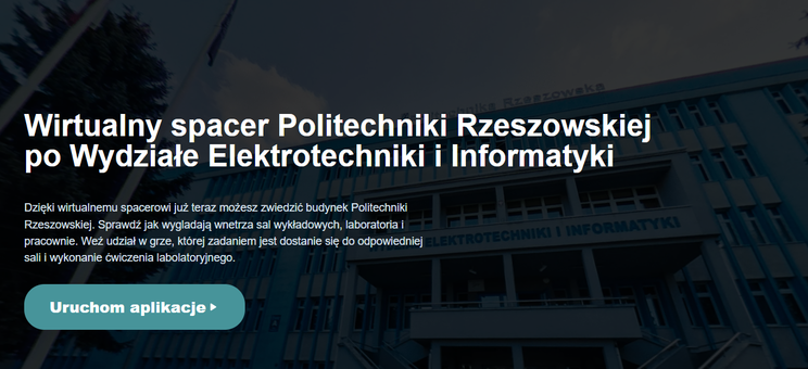 Wirtualny spacer po Wydziale Elektrotechniki i Informatyki